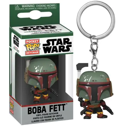 Star Wars The Book of Boba Fett Pocket POP! Vinyl Keychains 4 cm Boba Fett Display (12) termékfotója