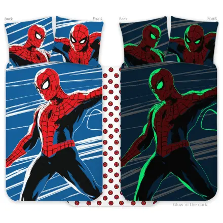 Spider-Man Agility Glow-in-the-Dark Kids' Duvet Cover for Toddlers product photo