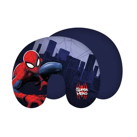 Spider-Man City Blue travel pillow, neck pillow product photo