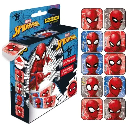 Spider-Man Faces 200-piece Sticker Set product photo