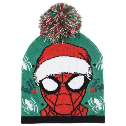 Spider-Man Green Hat Christmas Kids Beanie 52 cm product photo