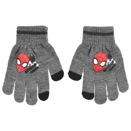 Spider-Man Grey Touchscreen Kids' Gloves product photo