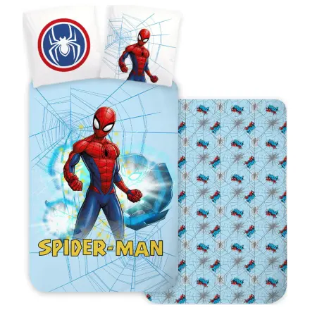 Spider-Man Light Blue Duvet Cover product photo