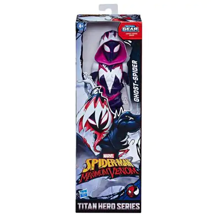 Spiderman Maximum Venom Ghost-Spider Titan Hero figure 30cm product photo