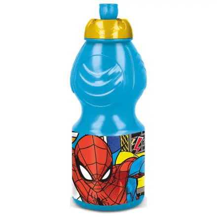 Spider-Man Midnight Flyer Plastic Sports Bottle 400 ml product photo
