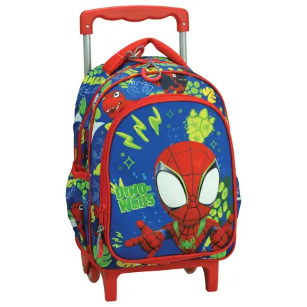 Spider-Man Spidey Dino-Webs Rolling Preschool Backpack, Bag 30 cm product photo