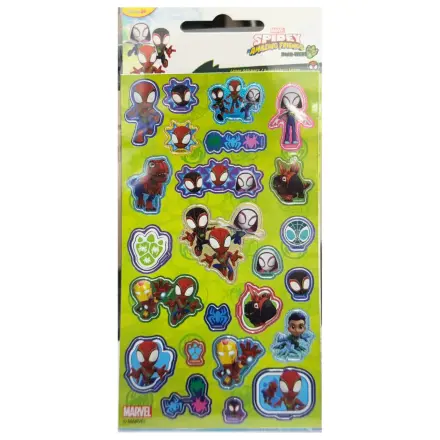 Spider-Man Spidey Dino Webs Hologram Sticker Set product photo