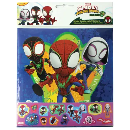 Spider-Man Spidey Dino-Webs Sticker Album with 50 Stickers product photo