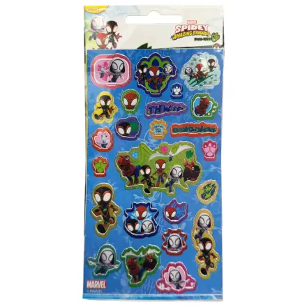 Spider-Man Spidey Dino Worlds Holographic Sticker Set product photo