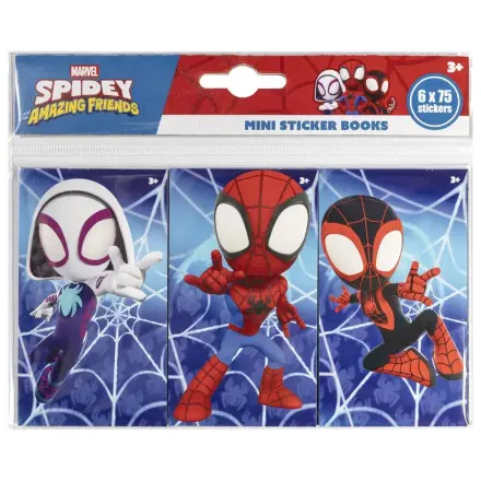 Spider-Man Spidey Friends mini sticker set 6 pcs product photo