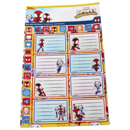 Spider-Man Spidey Notebook Label with Sticker 16 pcs product photo