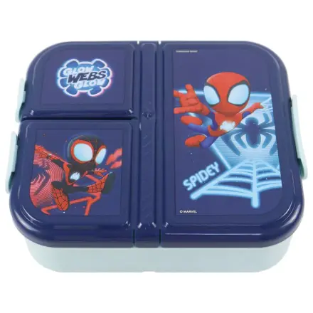 Spider-Man Spidey Glow Multi-Compartment Lunch Box, Sandwich Box product photo