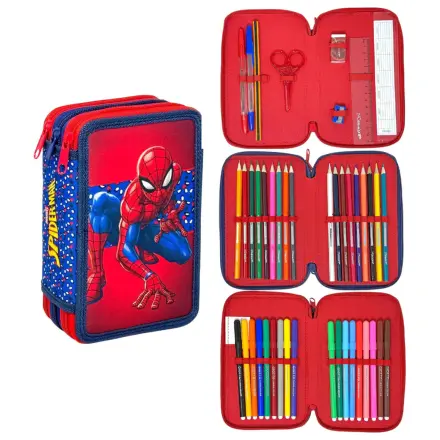 Spider-Man Watching Eyes Pencil Case Filled 3-Storey product photo