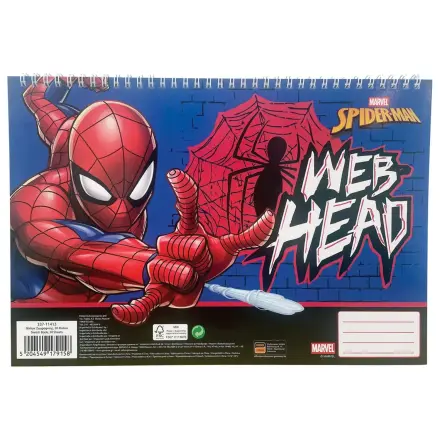 Spider-Man Web Head A/4 Spiral Sketchbook, 30 sheets product photo