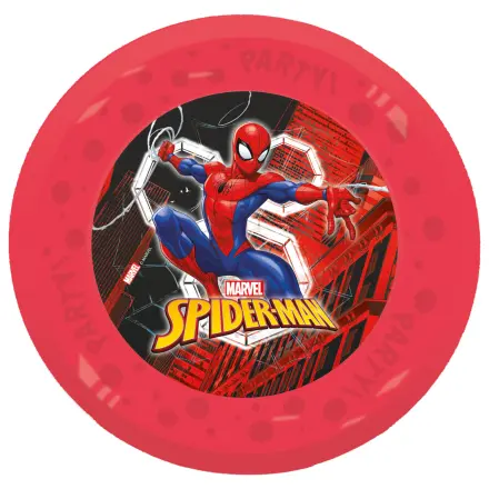 Spider-Man World of Webs micro premium plastic dinner plate 4-piece set 21 cm product photo