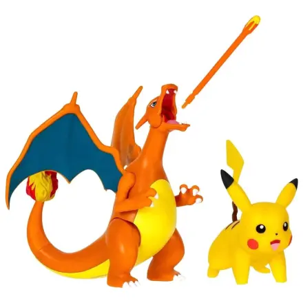 Pokémon Figure 2-Pack Charizard 11 cm & Pikachu 5 cm product photo