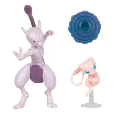 Pokémon Figure 2-Pack Mewtwo 10 cm & Mew 5 cm product photo