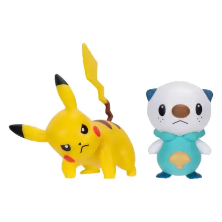 Pokémon Figure 2-Pack Oshawott & Pikachu 8 cm product photo