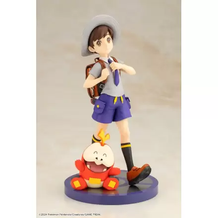 Pokémon ARTFXJ Statue 1/8 Florian with Fuecoco 20 cm termékfotója