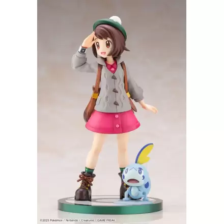 Pokémon ARTFXJ Statue 1/8 Gloria & Sobble 21 cm termékfotója