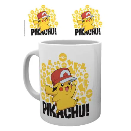 Pokemon Ash Hat Pikachu mug product photo