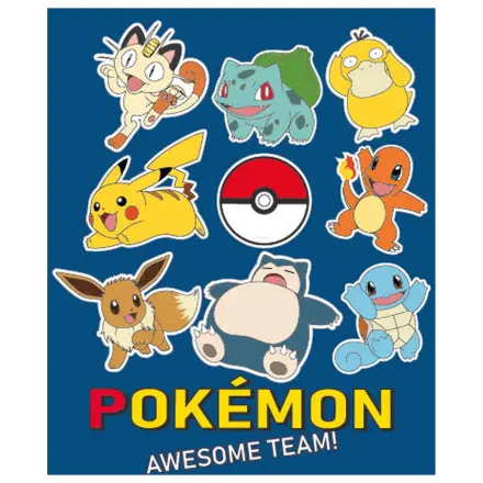Pokémon Awesome Team fleece blanket product photo