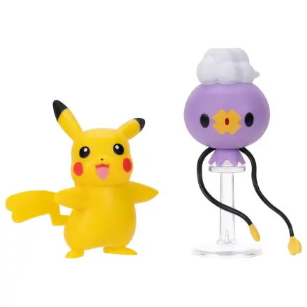 Pokémon Battle Figure 2-Pack Drifloon & Pikachu product photo