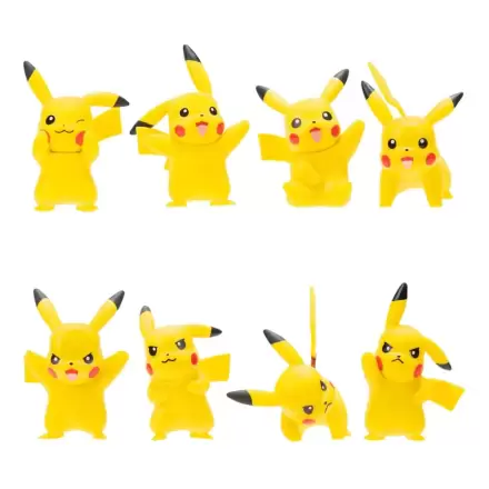 Pokémon Battle Feature Vinyl Figures 8 Pack Pikachu 5 cm product photo