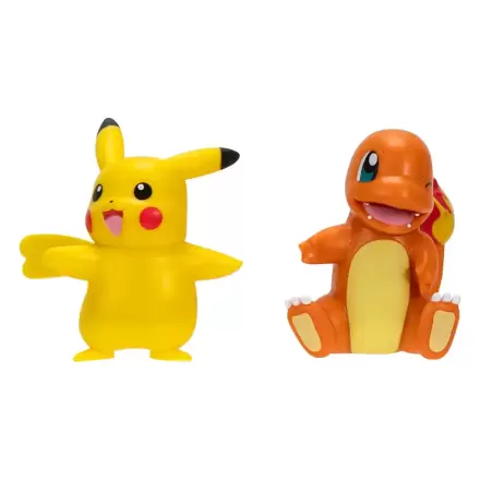 Pokémon Battle Figure First Partner Set Figure 2-Pack Charmander #2, female Pikachu product photo