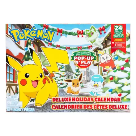 Pokémon Battle Figures Deluxe Advent Calendar Holiday 2024 *Version DE/FR/NL* termékfotója