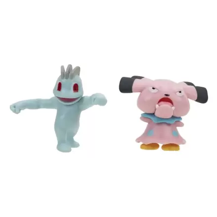 Pokémon Battle Figure Set Figure 2-Pack Machop, Snubbull product photo
