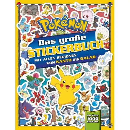 Pokémon Book Das große Stickerbuch mit allen Regionen von Kanto bis Galar *German Version* product photo
