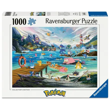 Pokemon Breakout 3 Vaporeon and the Warm Sea puzzle 1000pcs product photo