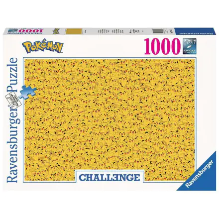 Pokémon Challenge Jigsaw Puzzle Pikachu (1000 pieces) termékfotója