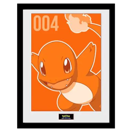 Pokemon Charmander Mono Framed Photo product photo