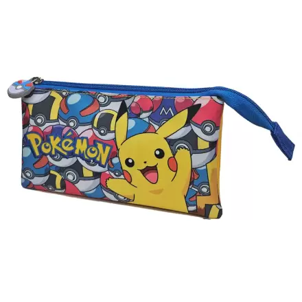 Pokemon Classic triple pencil case termékfotója