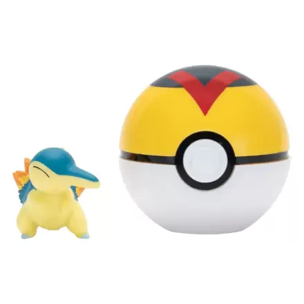 Pokémon Clip'n'Go Poké Balls Cyndaquil & Level Ball product photo