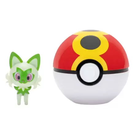 Pokémon Clip'n'Go Poké Balls Sprigatito & Repeat Ball product photo