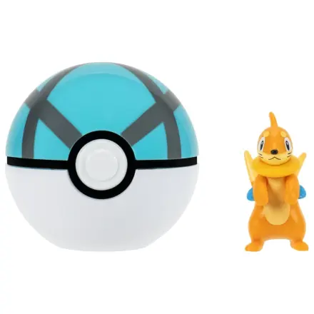 Pokémon Clip 'n' Go Action Figure Buizel & Net Ball product photo