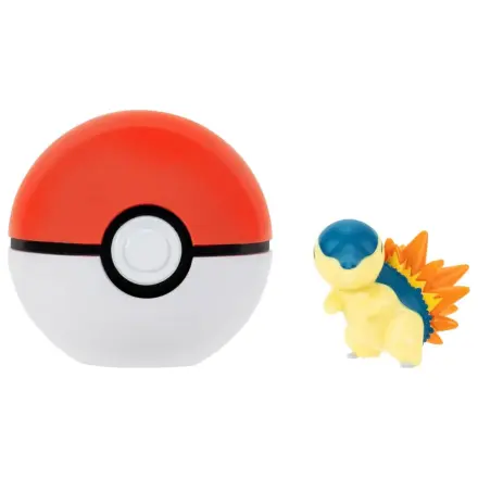 Pokémon Clip 'n' Go Action Figure Cyndaquil & Poké Ball product photo