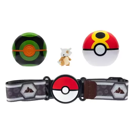 Pokémon Clip'n'Go Poké Ball Belt Set Repeat Ball, Dusk Ball & Cubone product photo