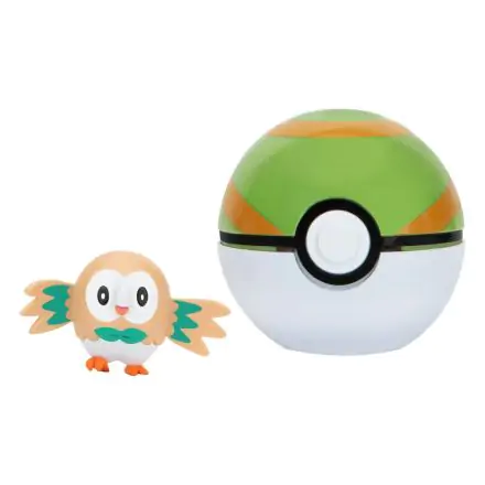 Pokémon Clip'n'Go Poké Ball Rowlet & Nest Ball product photo