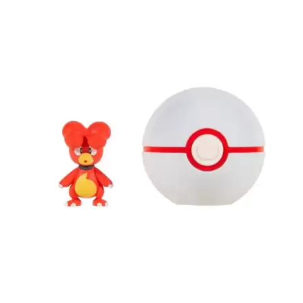 Pokémon Clip'n'Go Poké Balls Magby & Poké Ball termékfotója