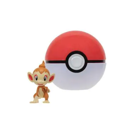 Pokémon Clip'n'Go Poké Balls Wave 12 Chimchar & Poké Ball product photo