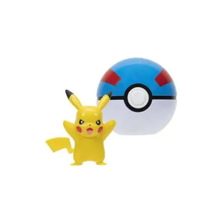 Pokémon Clip'n'Go Poké Balls Wave 12 Pikachu & Great Ball product photo
