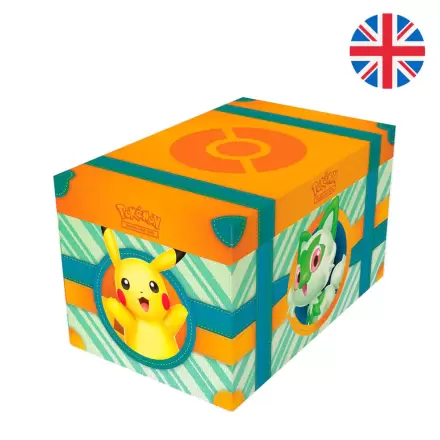 English Pokemon Collector Chest Padela Adventure card game briefcase termékfotója