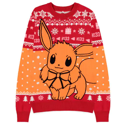 Pokemon Eevee Christmas hoodie termékfotója