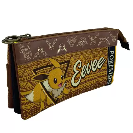 Pokemon Eevee adaptable triple pencil case product photo