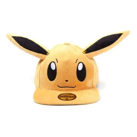 Pokémon Plush Snapback Cap Embarrassed Eevee termékfotója