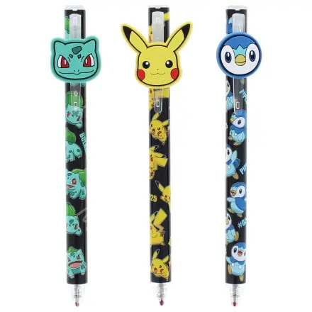 Pokémon Erasable Gel Pens 3-Pack product photo